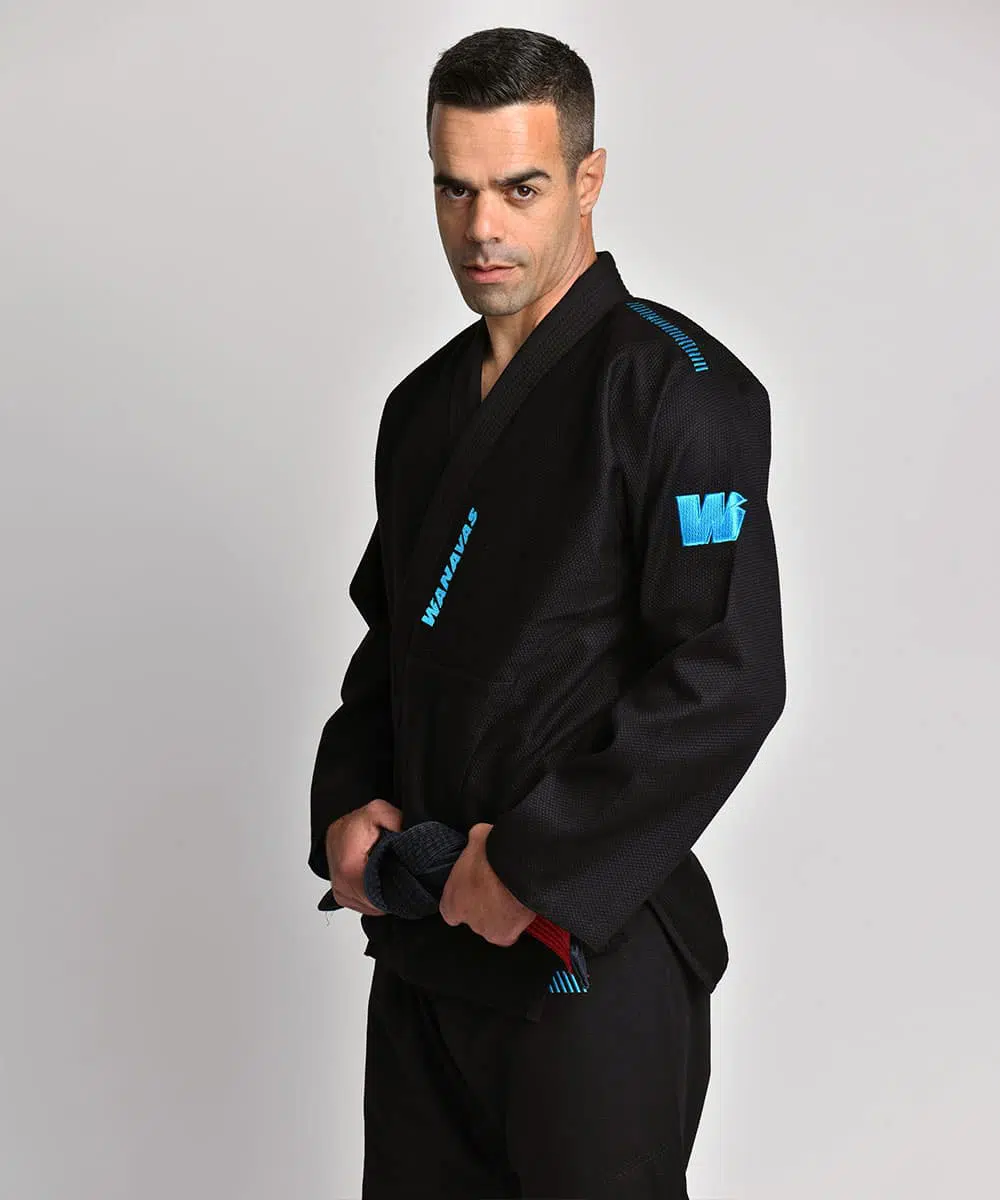 black-gi-main3 V2 Black Kimono - Image 1