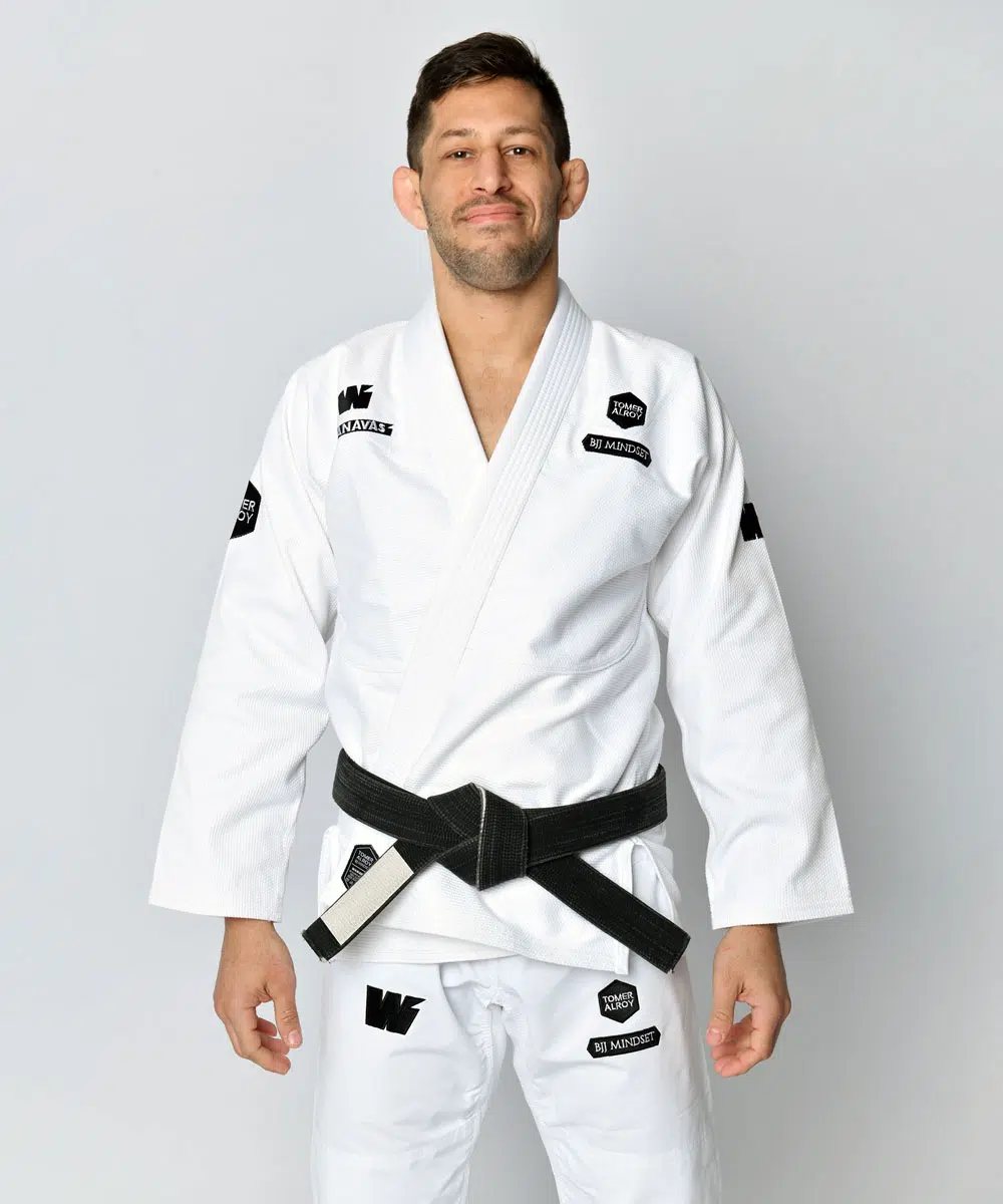 BJJ-Mindset-white-gi-main BJJ Mindset White Gi - Image 1